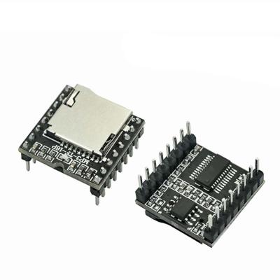 China Mini MP3 DF Player Module Board MP3 Audio Voice Decode Board Supporting TF Card U-Disk IO/Serial Port/AD DFPlayer SA4000394488862 for sale