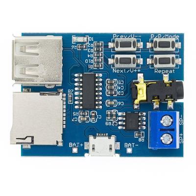 China 1pcs TF Card U Disk MP3 Format Decoder Board Module Amplifier Decoding Audio Player for sale