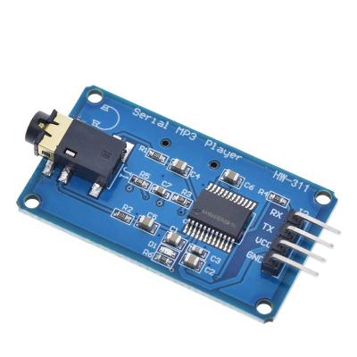 China 1PCS YX6300 YX5300 UART Control Module Serial MP3 Music Player Module for sale