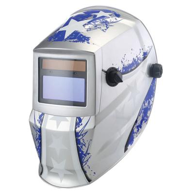 China High Quality PP Solar Powered Advanced Welding Helmet Auto Darkening Solar Energy For Welders for sale