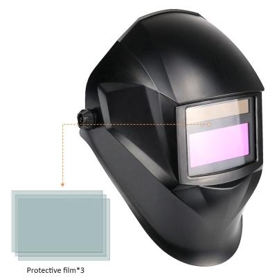 China Welding PP Solar Powered Auro Helmet Darkening True Color 1/1/1/2 for sale