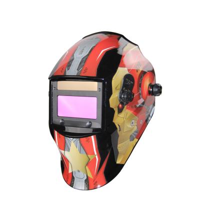 China Welidng Helmets Hot Sale EN379 Auto Darkening True Color For CAT MIG Welding 29*30*26 for sale