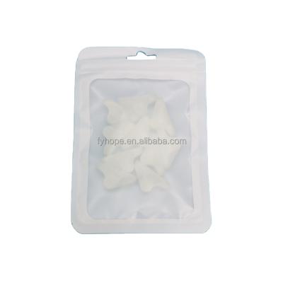 China White Plastic Packet Bag Tote Ziplock Bag 10.5*15cm for sale