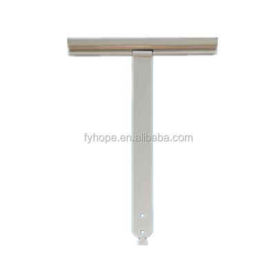 China 150*195mm Pointed Head Roller Industrial White Coating With Two Hole Roller Shutter Connector Security Spring Hanger for sale