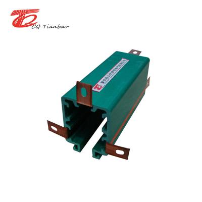 China Crane Safety Slipper Line Insulated Low Voltage Copper Busbar for sale