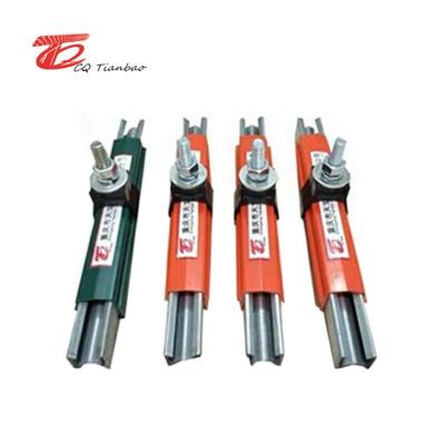 China Cranes PVC Housing Single Pole Galvanized Steel Conductor Bar Electrical Busbar for sale