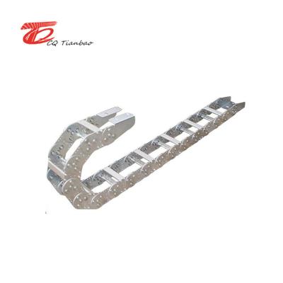 China Stainless Steel Flexible Cable Industrial Drag Chain for sale