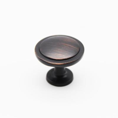 China Wholesale Zinc Alloy Round Cabinet Sideboard Furniture Door Knob for sale