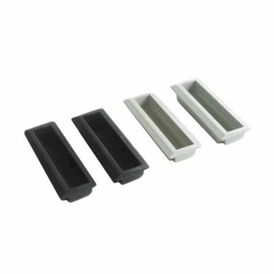 China Custom Plastic Recessed Cabinet Shenzhen Factory OEM Handle Flush Recessed Drawer Pulls for sale