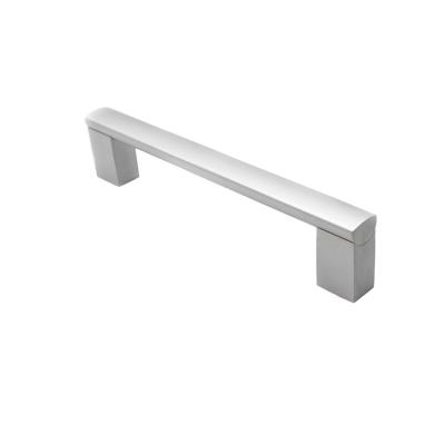 China Guangdong Factory Aluminum Alloy Profile Sideboard Drawer Grab Pull Handle Square Bar Foot Durable Door Handle for sale