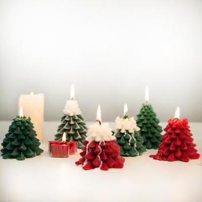 China Durable Ice Wax Christmas Scented Candles For Christmas Tree Decoration for sale