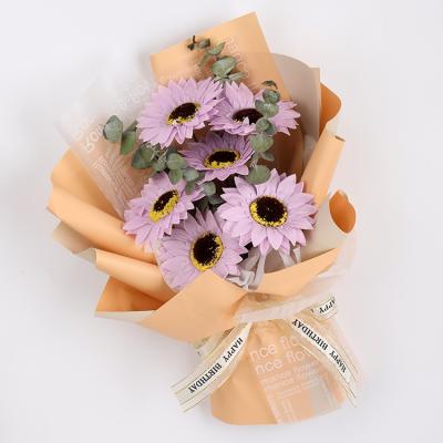 China For Mother's Day 2021 Soap Flower Bouquet Hot Selling Gift For Mother's Day for sale