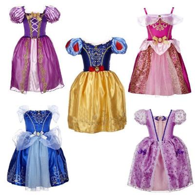 China New fashion Children Kids Cosplay Costume dresses Newest Cinderella Elsa Dresses Baby Girls fancy Princess Party Clothes for sale