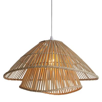 China Lighting Works Modern Bamboo Light Fixture Pendant Lamp Indoor Use for sale