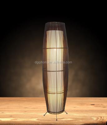 China Traditional Bamboo Floor Lamp Floor Light for sale