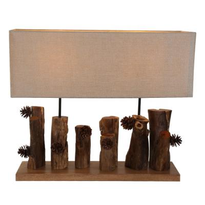 China Ignition works modern wooden table lamp indoor use for sale