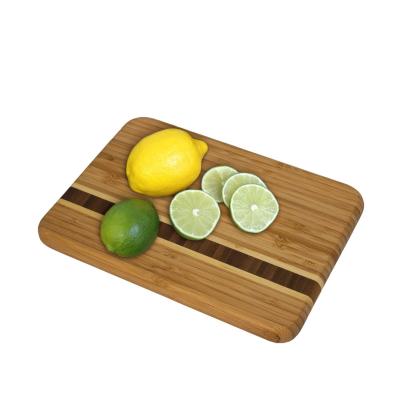 China Viable Wholesale Kitchen Bamboo Cutting Board for Fruit and Vegetable Prep Color for sale