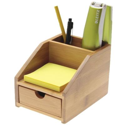 China Clean Joints for Good Looks and Longevity Wholesale Bamboo Desktop Storage Box Space Saving Bamboo Desk Organizer for sale