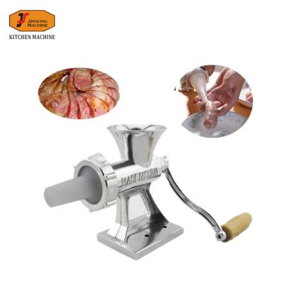 China Meat Tin Plated Manual Small Mincer Grinder Mincer Machine For Kitchen Use for sale