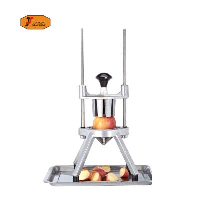 China Eco-friendly Aluminum Alloy Manual Pear Fruit Splitter Tool Apple Slicer Wedge Cutter for sale