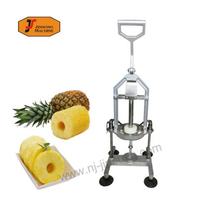 China Manual snack factory stainless steel pineapple peeler for sale