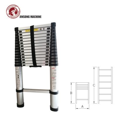 China Telescopic Ladders Telescoping Universal Aluminum Industrial Ladder Extension Household Step Ladder for sale