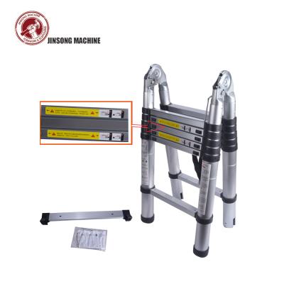 China EN131 Ladders 12.5ft Telescopic Aluminum Telescopic Extension Foldable Ladder for sale