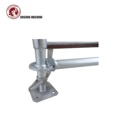 China Hotel Steel Layher Ringlock Scaffolding Parts for sale