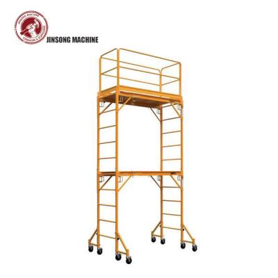 China Hotel Adjustable Mobile Work Platform Steel Scaffolding for sale