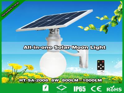 China 8W All-in-one Solar  Parking Lot Light | Lampes solaires de jardin | farolas solares alumbrado publico for sale