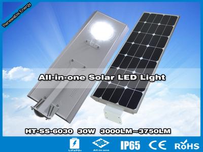 China Lamparas Solares todo-en-uon de LED 30W | HITECHLED  HT-SS-6030 for sale