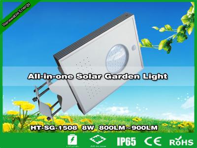 China 8W All in one Solar LED Garden Light,solares para iluminación,Luminarias solares de Leds for sale