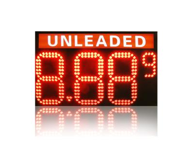 China Hitechled combinedLED light box Gas Price Sign, Mixed LED digits Sign, Senal LED para el precio del combustible for sale