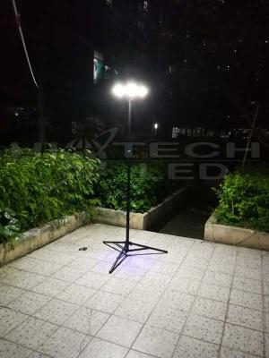 China 20W Smart UFO all in one integrated solar LED garden light, 360 degree lighting solar garden light, HT-SG-UFO20 for sale