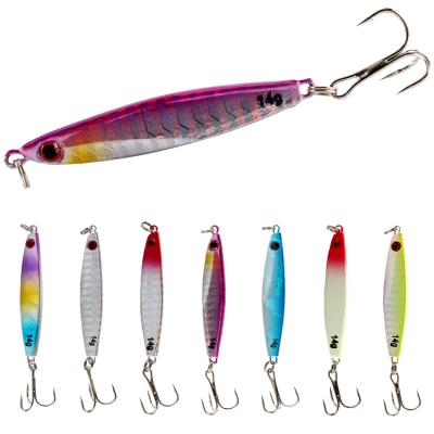 China 14g Colorful 6.3cm Fishing Lure Bait Sinking Long Casting Pencil Easy To Use Lure A0017 for sale