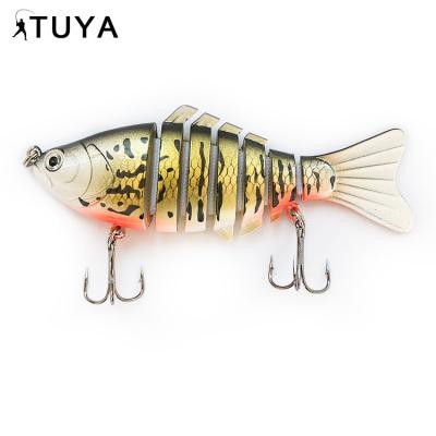 China ABS Multi Joined Sections Fishing Color With Beautiful Colorful Painting for sale