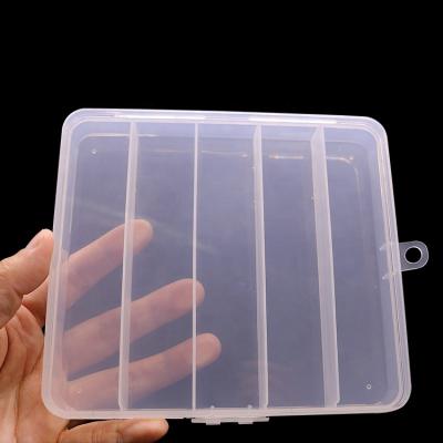 China 17.5cm*11.5cm*2.5cm Lure Easy Carry Plastic Fishing Box Set Soft Fishing Tackle Frog Lure Set for sale