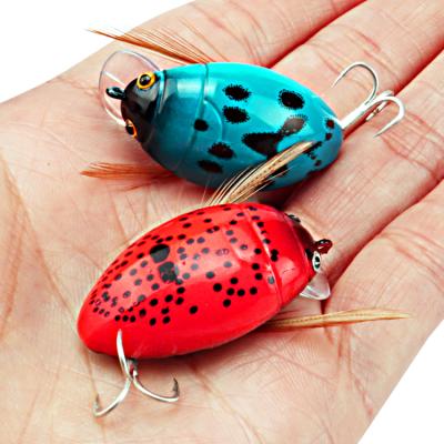 China ABS Plastic Newly On Stock Baits Floating Fishing Lures Beetle Lure for sale