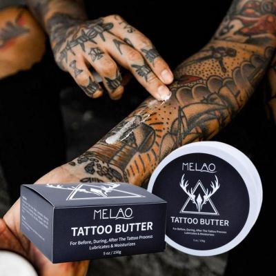 China Fashion Hadiyah Factory Tattoo Butter Creams Semi Permanent Makeup Beauty Moisturizing Body Cream To Lubricate Tattoo Care for sale