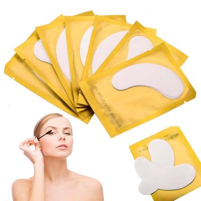 China Hadiyah Factory Amazon eBay HOT SALE Anti-Wrinkle Under Eye Eyelash Extension Pads Pink Lint Free Paper Patches Sticker For False Eyelashes for sale