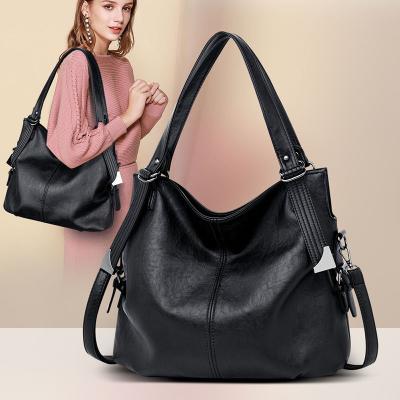 China Fashion Hadiyah Factory Amazon eBay HOT SALE Shoulder Bags 2021 Large Capacity Shoulder Handbags Luxury Leather Handbags for sale