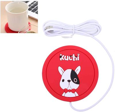 China Fashion Hadiyah Factory Dropshipping HOT SALE CCartoon Mug Heater Coaster Kitchen Tools for sale