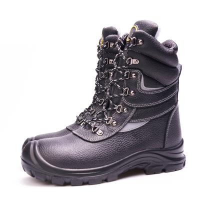 China Anti-Static Safety Shoes Steel Toe Protective Work Boots Winter Waterproof High Non Slip Raising Shoes for sale