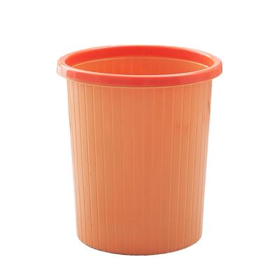 China New Durable PP Material Plastic Bucket Trash Can Available OEM ODM Plastic Bathroom Trash Can for sale