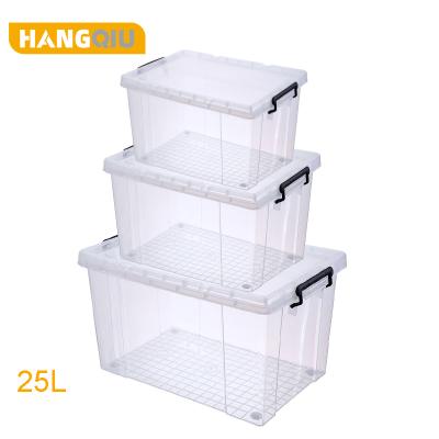 China Viable economic plastic clear price pp storage box organizer box for storage for home for sale