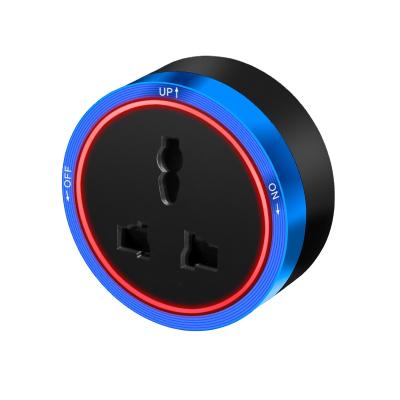 China New Design Universal Multiple Power Adapter Socket Residential/Multi-Purpose Way Outlet With Red LED Light for sale