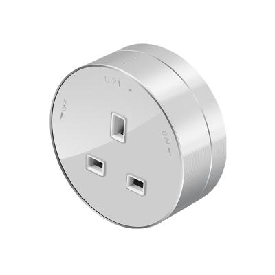 China 110-250V 13A Plug Factory Price Residential/General Purpose UK Electrical Standard Socket For Power Track Silver Black Gray Gold for sale