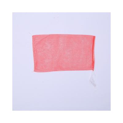 China Bright Color Safety Red Onion Packaging Monofilament Onion Mesh Bag Vegetable Cylindrical Plastic Bag for sale