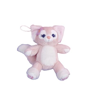 China Pink Cute Cartoon Toy Plush Fox LinaBell Cake Toppers and Decorations Chain Charm for sale