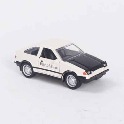 China Toy Gift Fujiwara Tofu Shop Alloy Cake Topper Initial D Car Model For Cake Decoration for sale